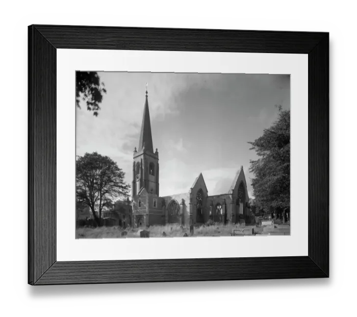 Framed Print : Charles Church Plymouth a57_00340