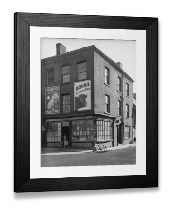 Framed Print : New Street Worcester, 1942 a42_03571 Framed Print : New Street Worcester, 1942 a42_03571