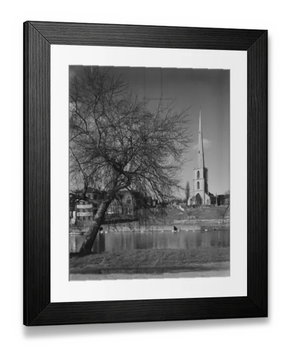 Framed Print : St Andrews Worcester, 1942 a42_03478