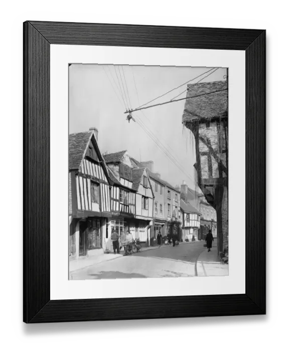 Framed Print : Friar Street Worcester, 1942 a42_03580 Framed Print : Friar Street Worcester, 1942 a42_03580