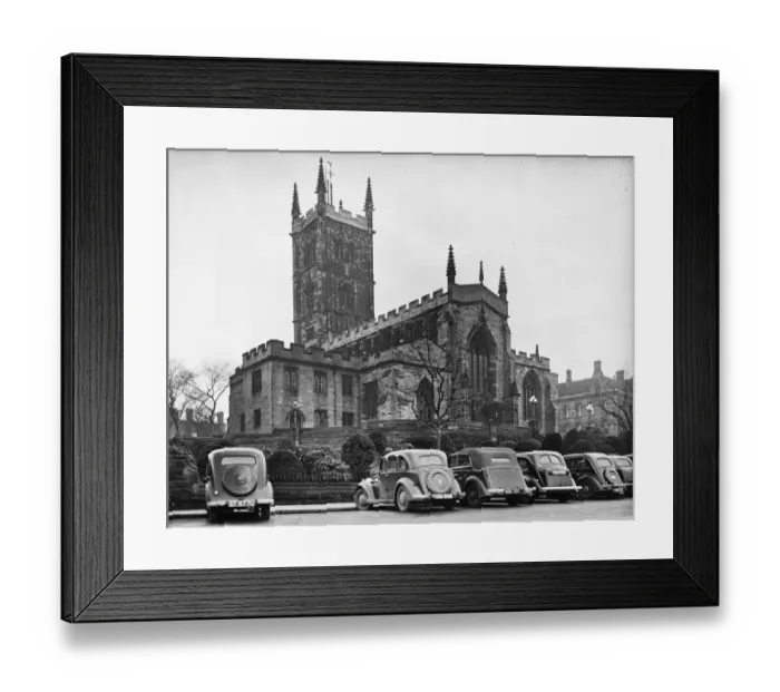 Framed Print : St Peters Wolverhampton, 1942 a42_03269 Framed Print : St Peters Wolverhampton, 1942 a42_03269