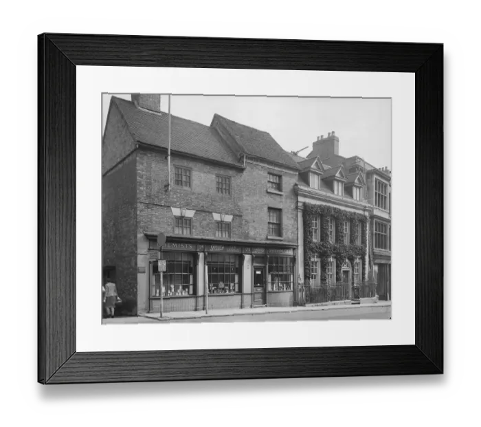 Framed Print : High Street Sutton Coldfield, 1942 a42_03367