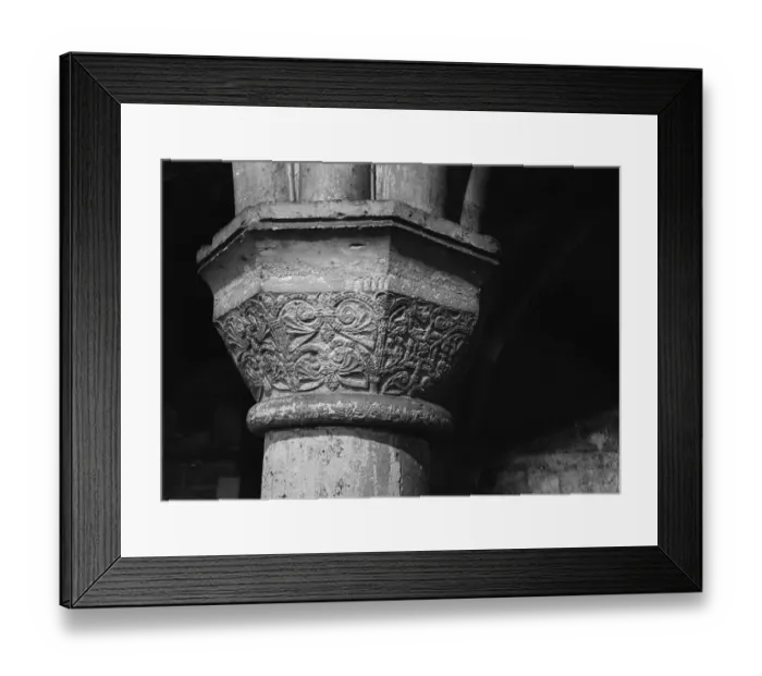 Framed Print : York Minster crypt capital a42_04839 Framed Print : York Minster crypt capital a42_04839
