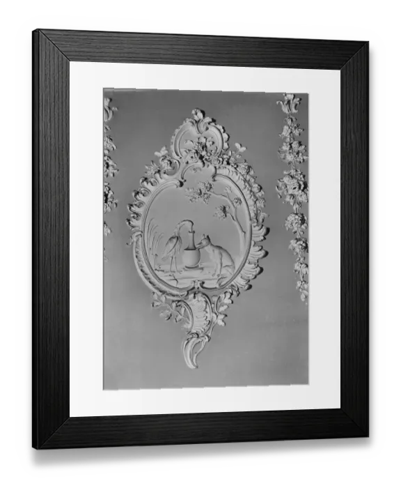 Framed Print : The Fox and the Stork a42_01587
