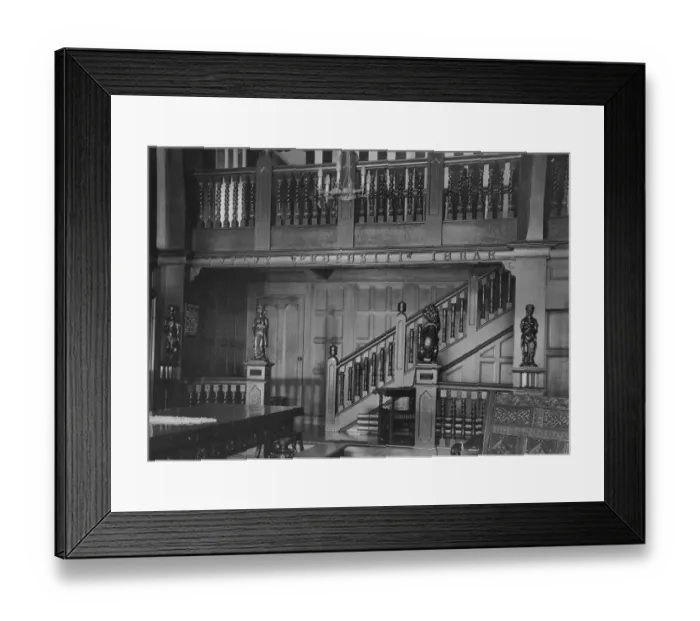 Framed Print : Shibden Hall a42_01540 Framed Print : Shibden Hall a42_01540