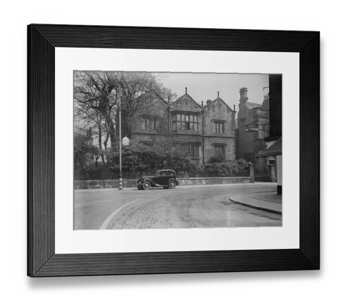 Framed Print : Manor Club, Otley a42_02643