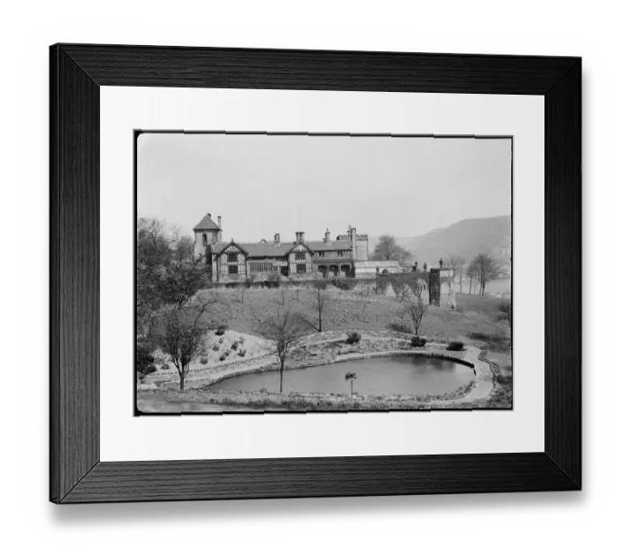 Framed Print : Shibden Hall a42_02081 Framed Print : Shibden Hall a42_02081