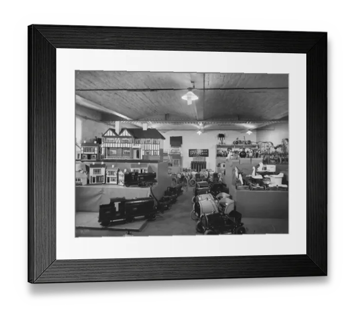 Framed Print : Triang toy store CC80_00296