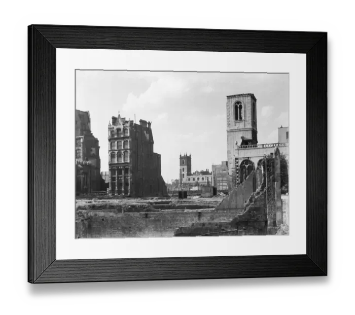 Framed Print : St Mary Aldermanbury CXP01_01_090