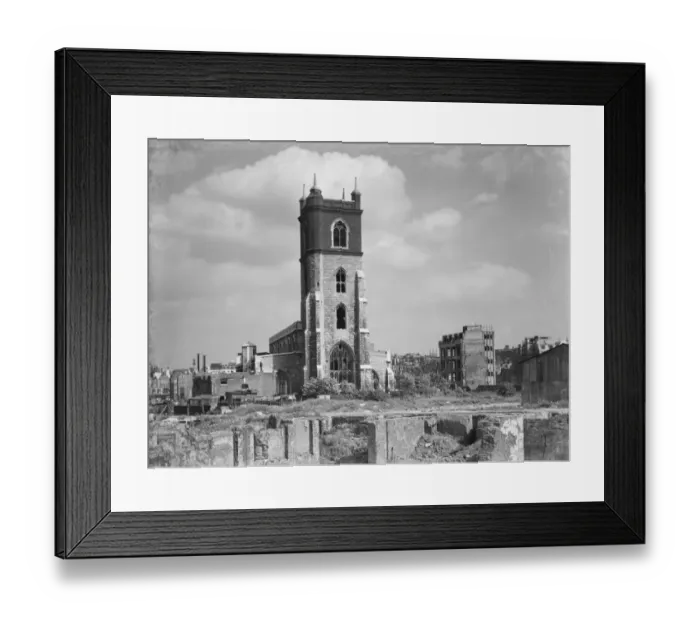 Framed Print : St Giles Cripplegate CXP01_01_080