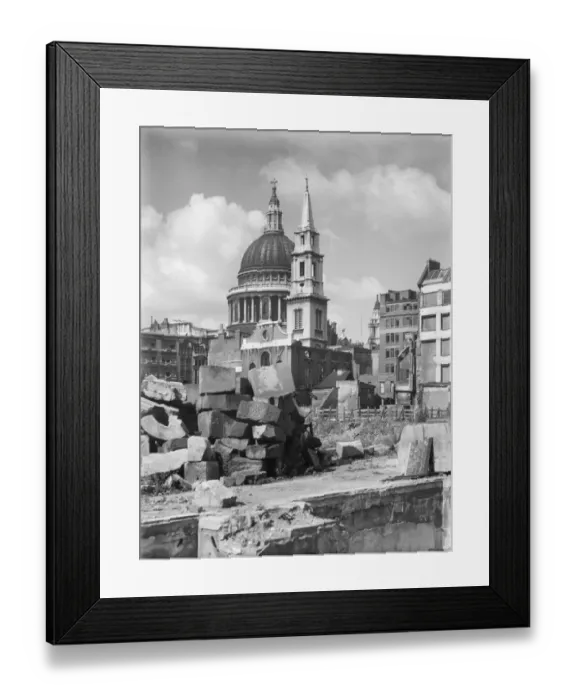 Framed Print : St Pauls CXP01_01_084