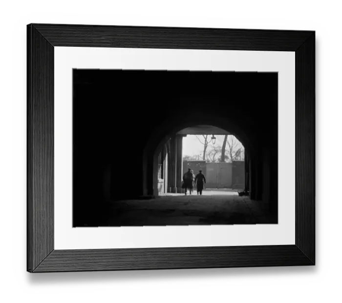 Framed Print : Tunnel CXP01_01_057