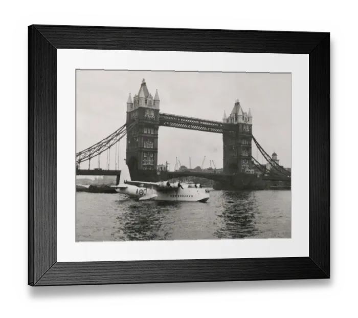 Framed Print : Flying Boat JRU01_01_109
