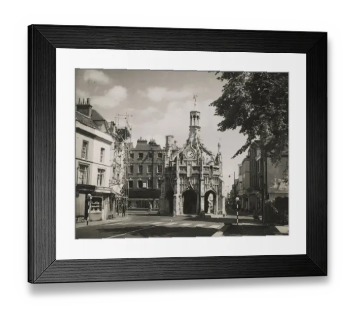 Framed Print : Chichester Market Cross JRU01_01_209