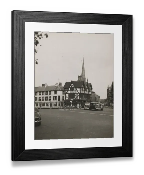 Framed Print : Hereford High Town JRU01_01_215