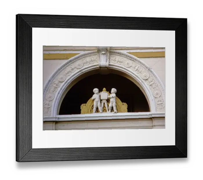 Framed Print : Plaza Cinema NWC01_01_0088