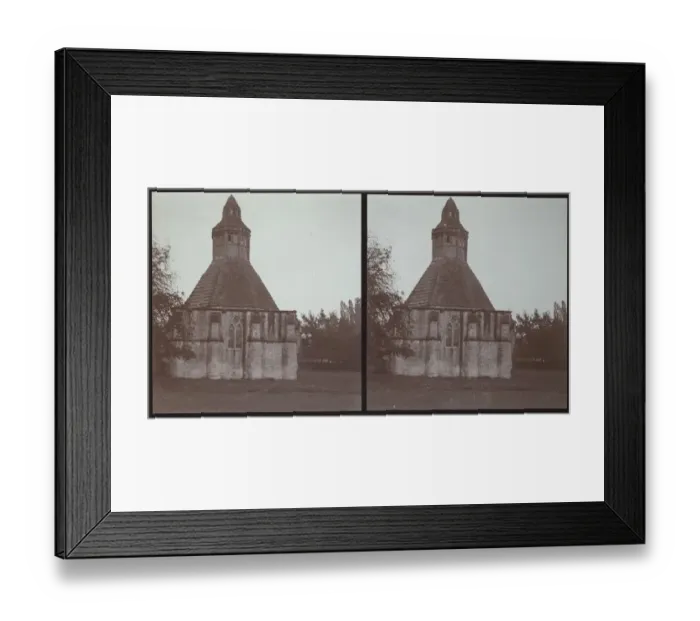 Framed Print : Glastonbury Abbots Kitchen ZEH01_01_02 Framed Print : Glastonbury Abbots Kitchen ZEH01_01_02