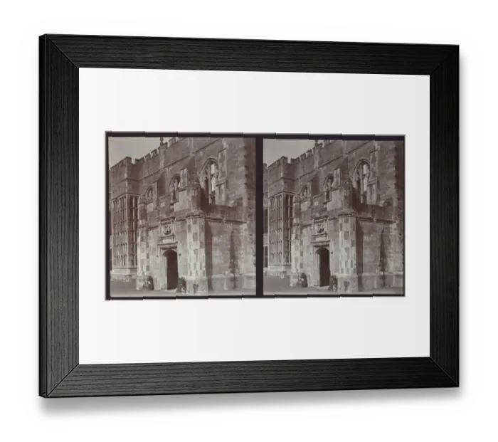 Framed Print : Cowdray House ZEH01_01_09 Framed Print : Cowdray House ZEH01_01_09