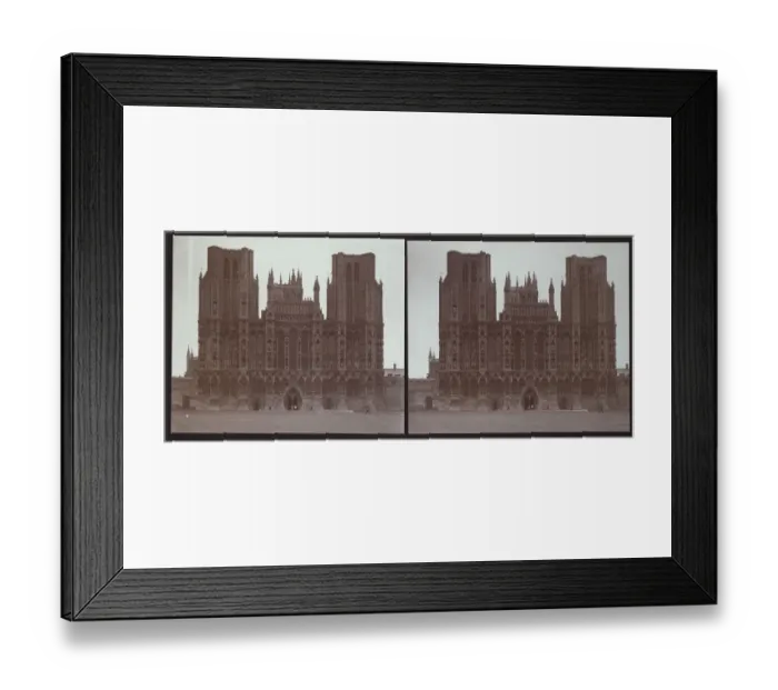 Framed Print : Wells Cathedral ZEH01_01_14