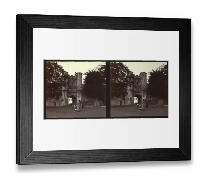 Framed Print : Wells Bishops Palace ZEH01_01_27 Framed Print : Wells Bishops Palace ZEH01_01_27