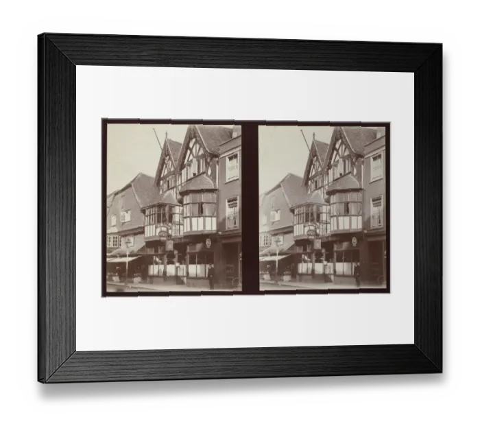 Framed Print : Old George Inn ZEH01_01_16