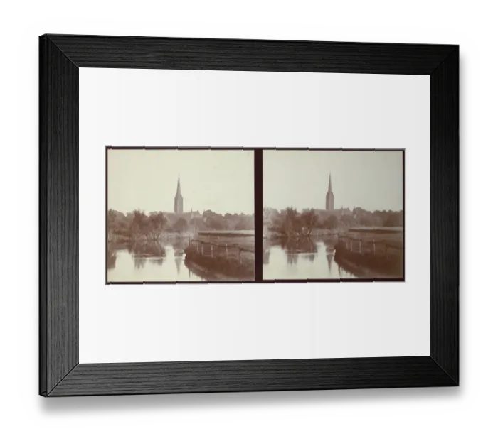 Framed Print : Salisbury Cathedral ZEH01_01_19