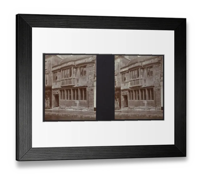 Framed Print : Tribunal House ZEH01_01_24 Framed Print : Tribunal House ZEH01_01_24