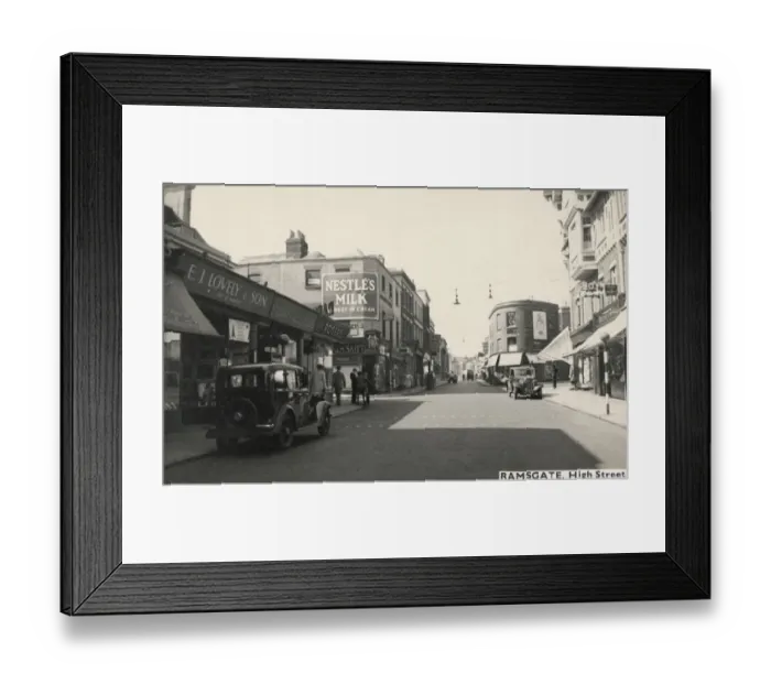 Framed Print : Ramsgate High Street PEN01_15_03_29432 Framed Print : Ramsgate High Street PEN01_15_03_29432