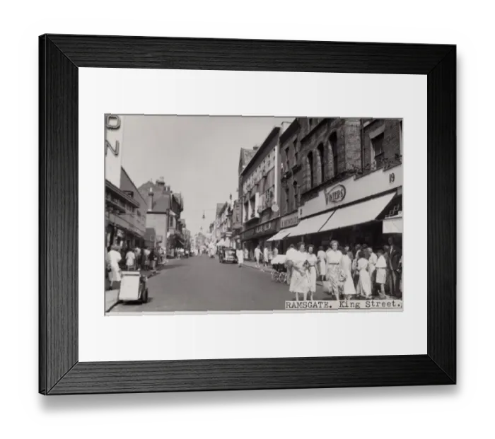 Framed Print : Ramsgate King Street PEN01_15_03_29434 Framed Print : Ramsgate King Street PEN01_15_03_29434