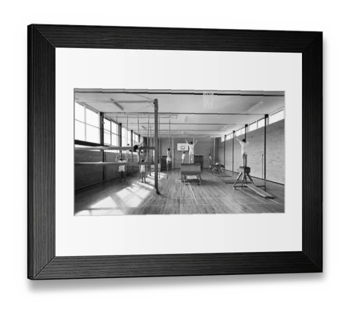 Framed Print : Wallsend Deneside School RAC01_06_12