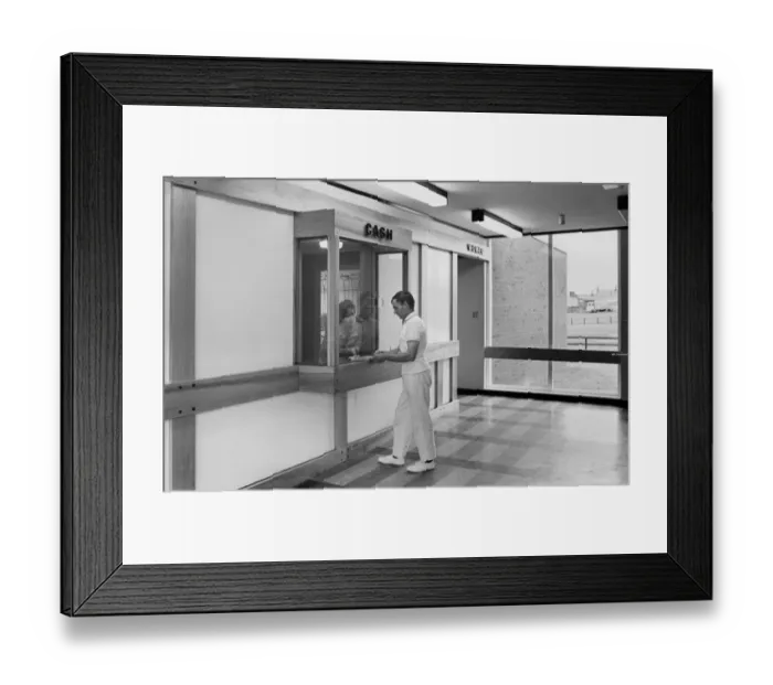Framed Print : Blyth Swimming Pool RAC01_01_04_13