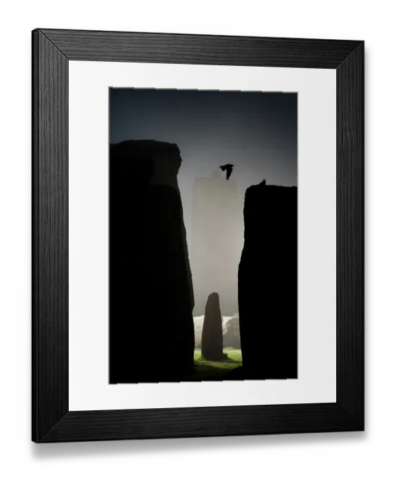 Framed Print : Stonehenge jackdaw DP149801