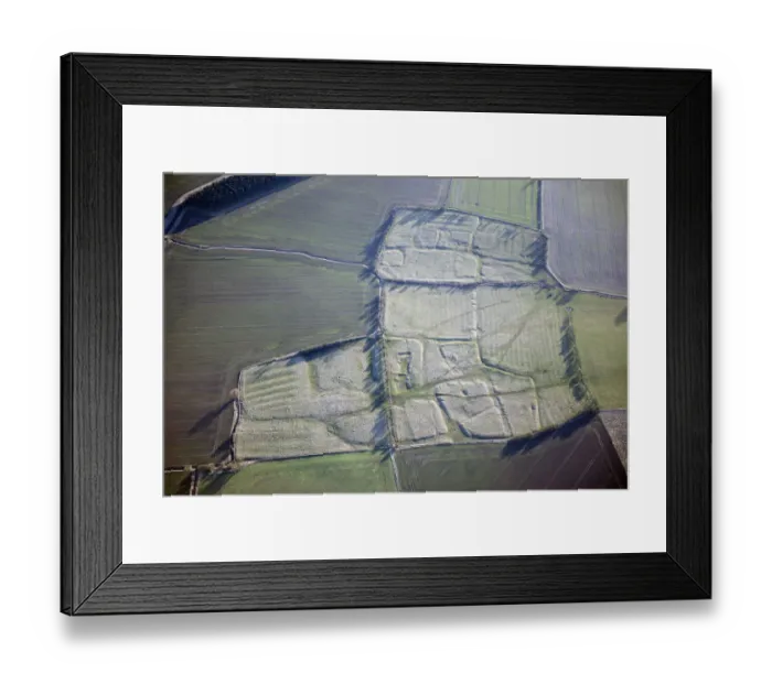 Framed Print : Southorpe medieval settlement 28671_068