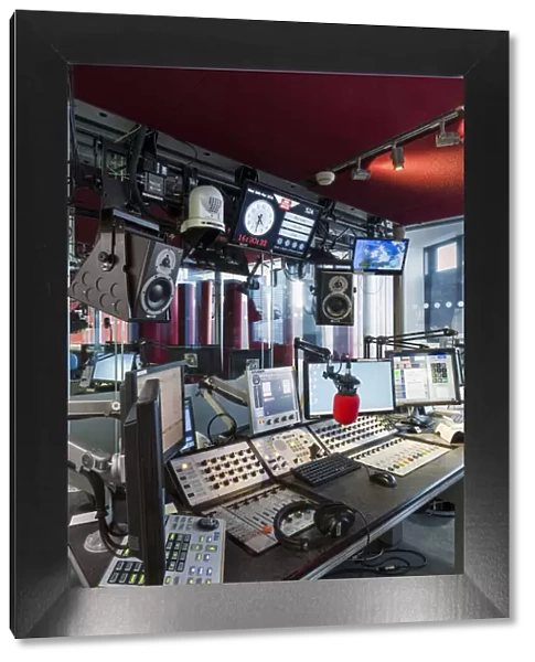 BBC radio broadcasting studio DP177551