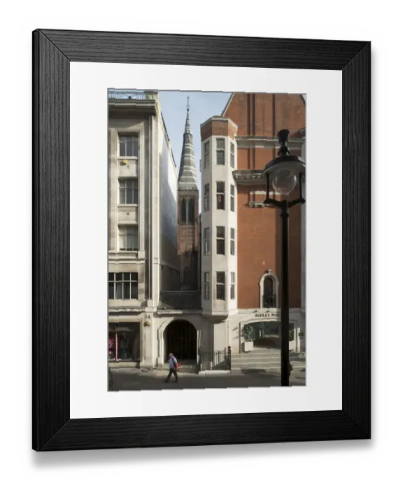 Framed Print : Hidden spire DP165801 Framed Print : Hidden spire DP165801