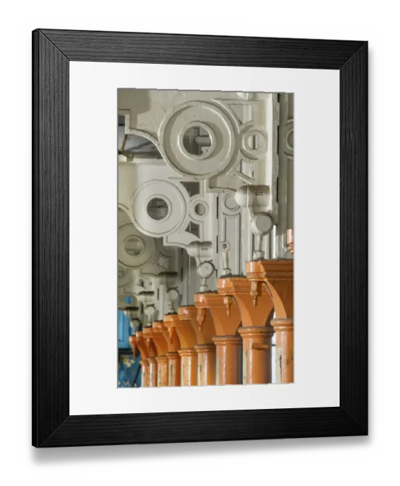 Framed Print : Decorative steel frame DP168201 Framed Print : Decorative steel frame DP168201