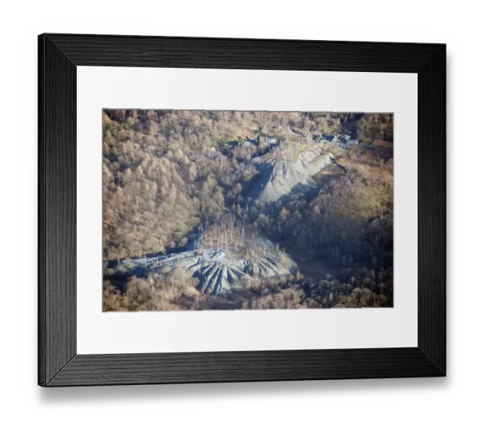 Framed Print : Slate quarry 28692_012