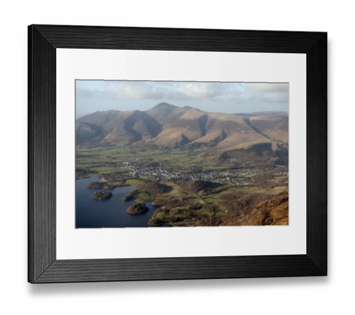 Framed Print : Keswick and Skiddaw 28693_001