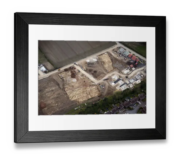 Framed Print : Pocklington excavations 28696_014