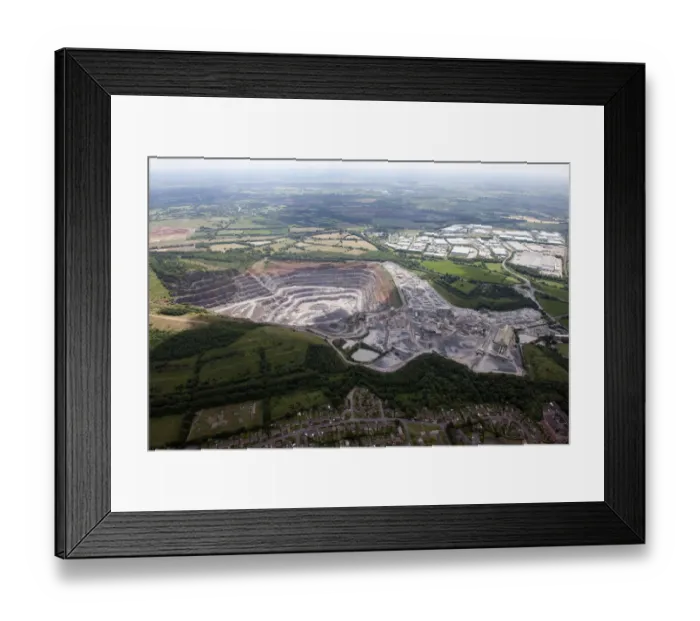 Framed Print : Bardon Hill Quarry 28743_056