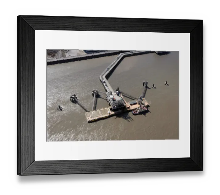 Framed Print : Tranmere Oil Terminal 28763_045