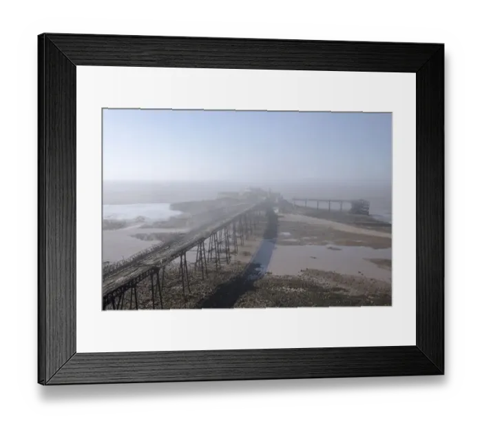 Framed Print : Birnbeck Pier DP218547