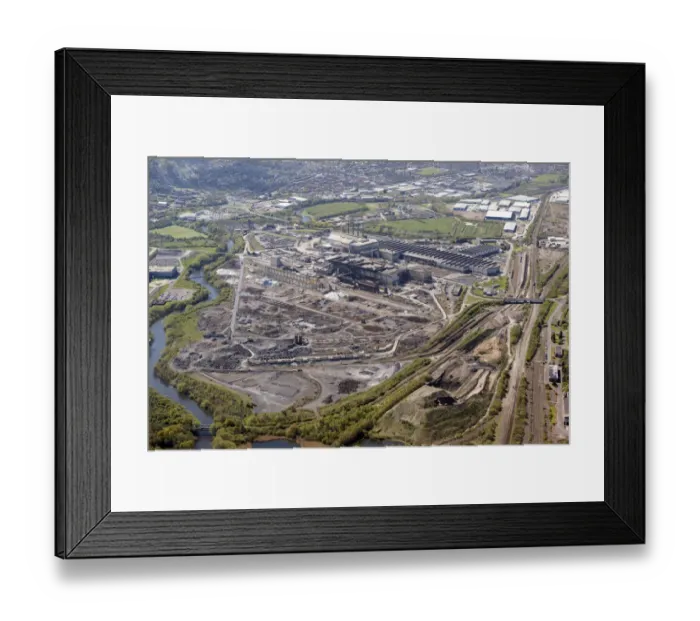 Framed Print : Aldwarke Steel Works 28900_015 Framed Print : Aldwarke Steel Works 28900_015