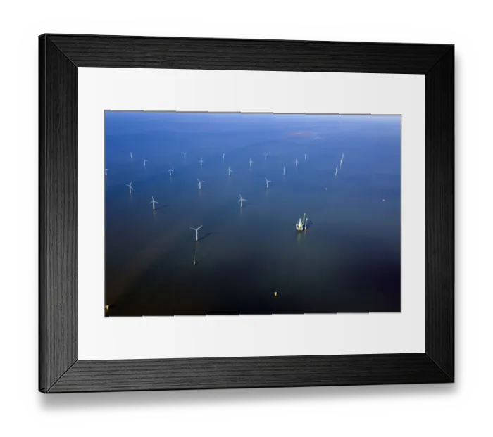 Framed Print : Offshore Wind Farm 29756_023