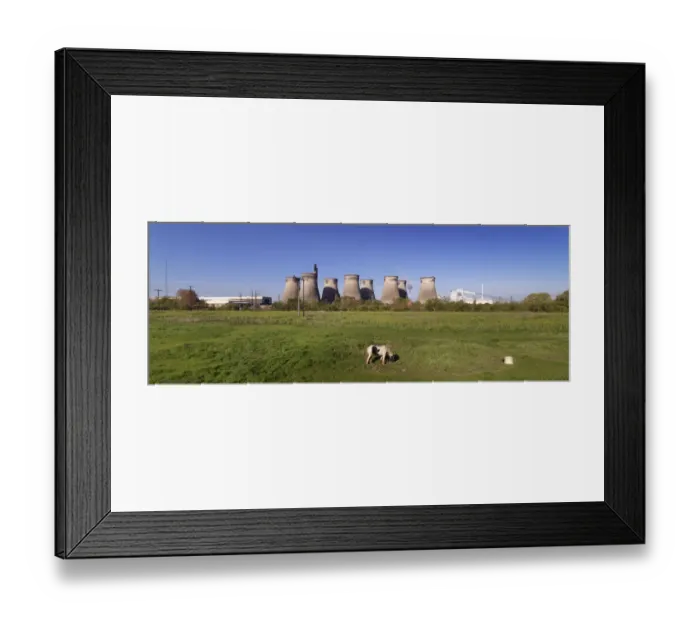 Framed Print : Ferrybridge Power Station DP221186