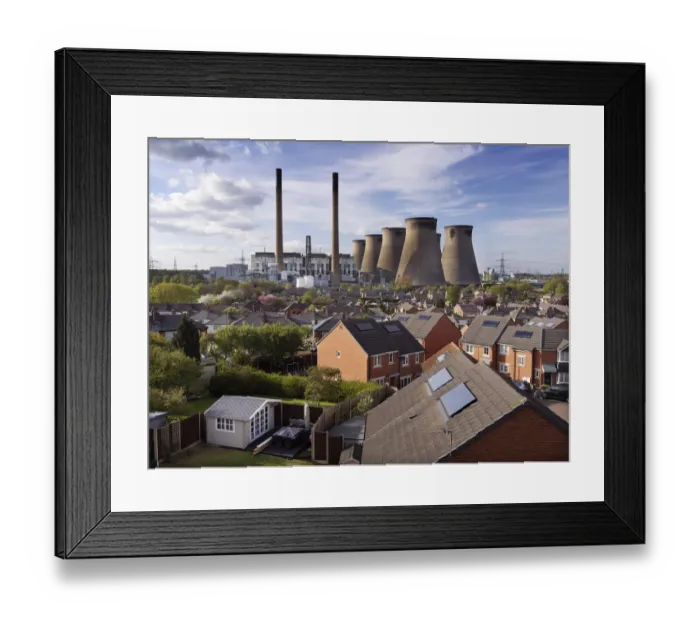 Framed Print : Ferrybridge Power Station DP221174 Framed Print : Ferrybridge Power Station DP221174