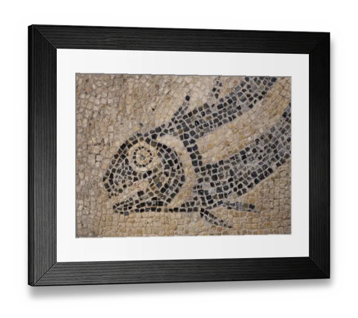 Framed Print : Mosaic detail DP220982