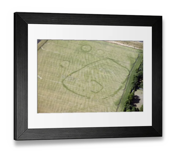 Framed Print : Cropmarks, Minster, Kent 29752_015