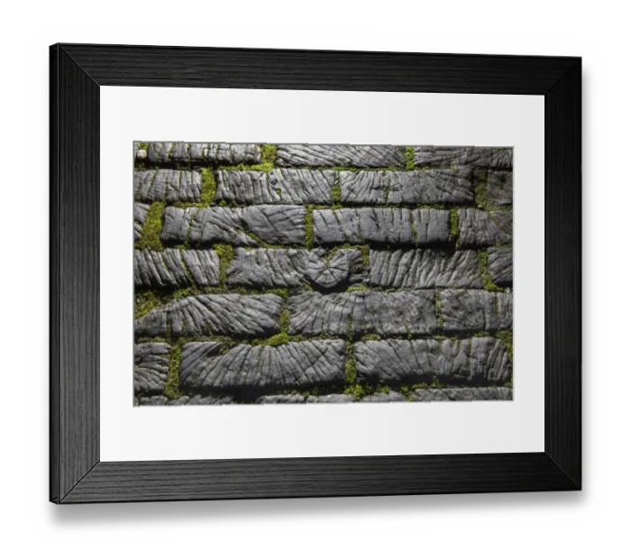 Framed Print : Timber setts DP221891