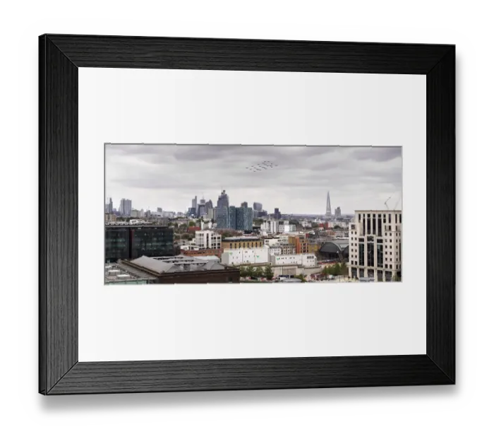Framed Print : RAF centenary flypast DP221356